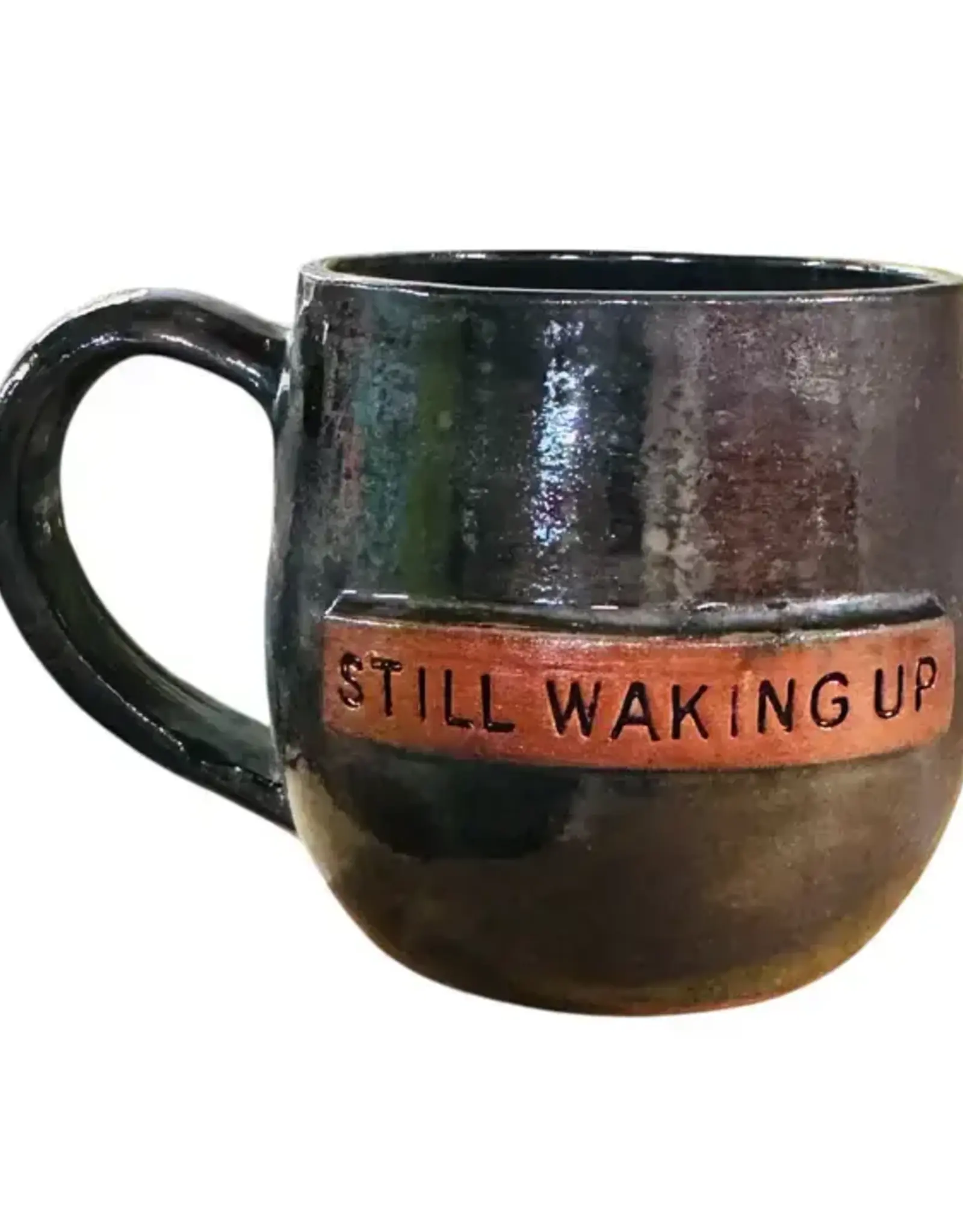 Papillon Haitian Clay Mug - Still Waking Up
