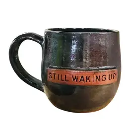 Papillon Haitian Clay Mug - Still Waking Up