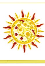 Quilling Card Quilled Sun Greeting Card