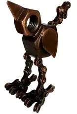 One World Projects Bird Junkyard Sculpture
