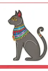 Quilling Card Quilled Egyptian Cat Greeting Card