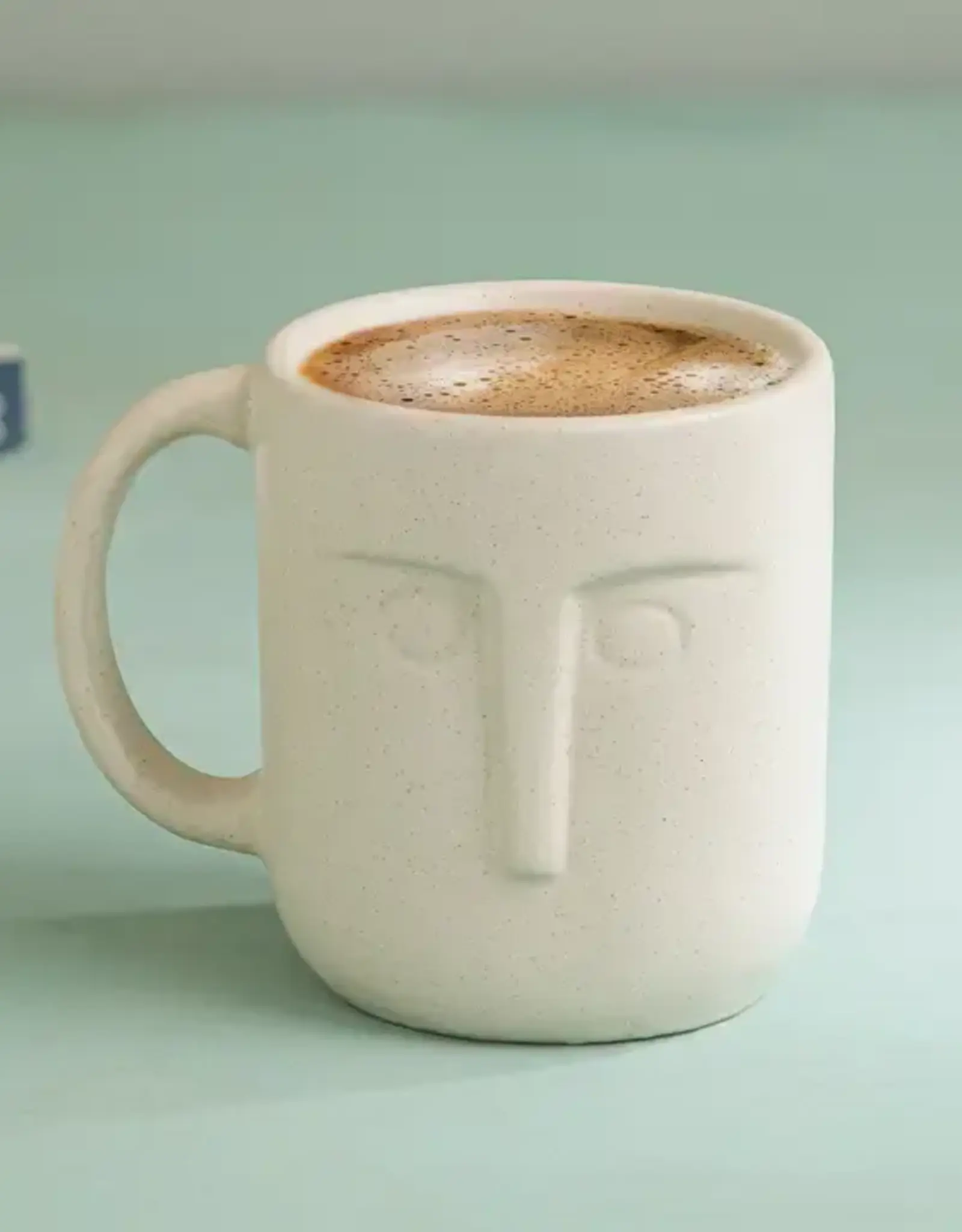 Mela Artisans Moai Ceramic Coffee Mug
