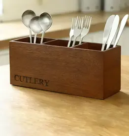 Mela Artisans Minima Wooden Caddy