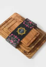 Mela Artisans Acacia Wood Cutting Board Set