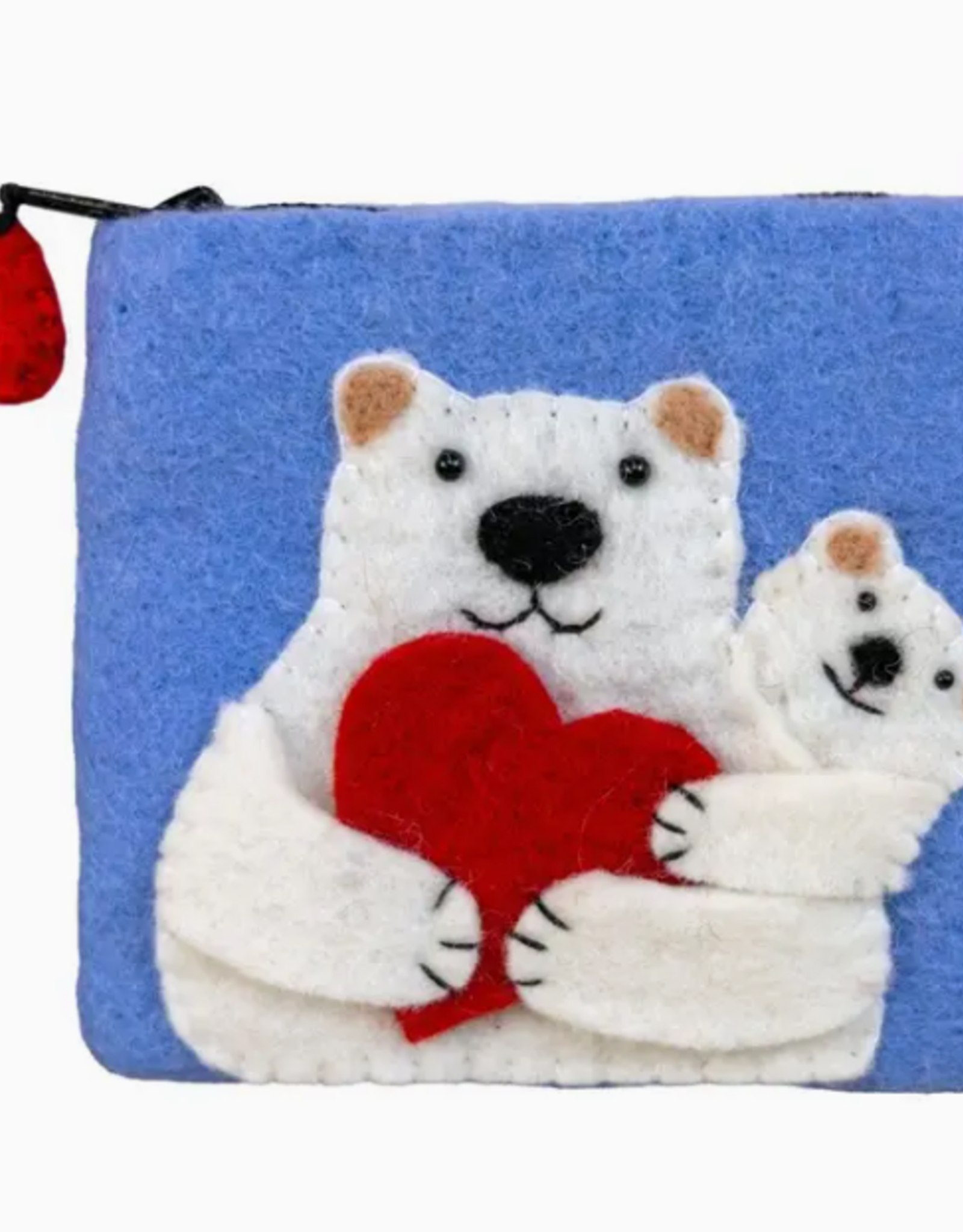 dZi Handmade Love Bear Coin Purse