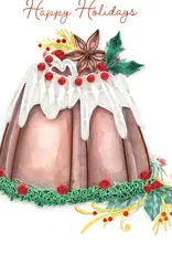 Quilling Card Quilled Holiday Bundt Cake Greeting Card
