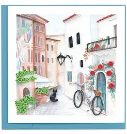 Quilling Card Quilled Trastevere Greeting Card