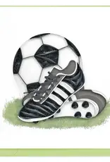 Quilling Card Quilled Football Greeting Card