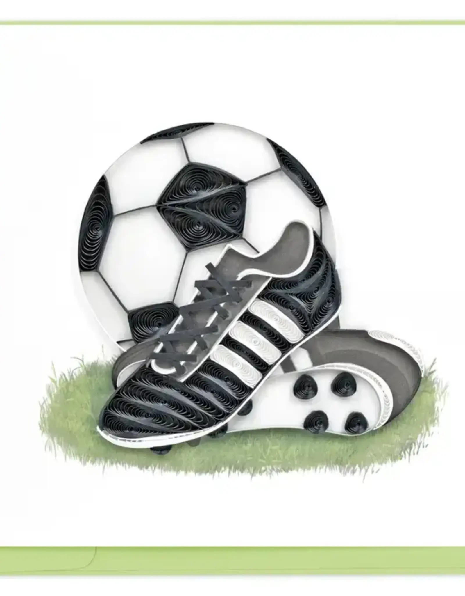 Quilling Card Quilled Football Greeting Card