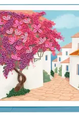 Quilling Card Quilled Bougainvillea Greeting Card
