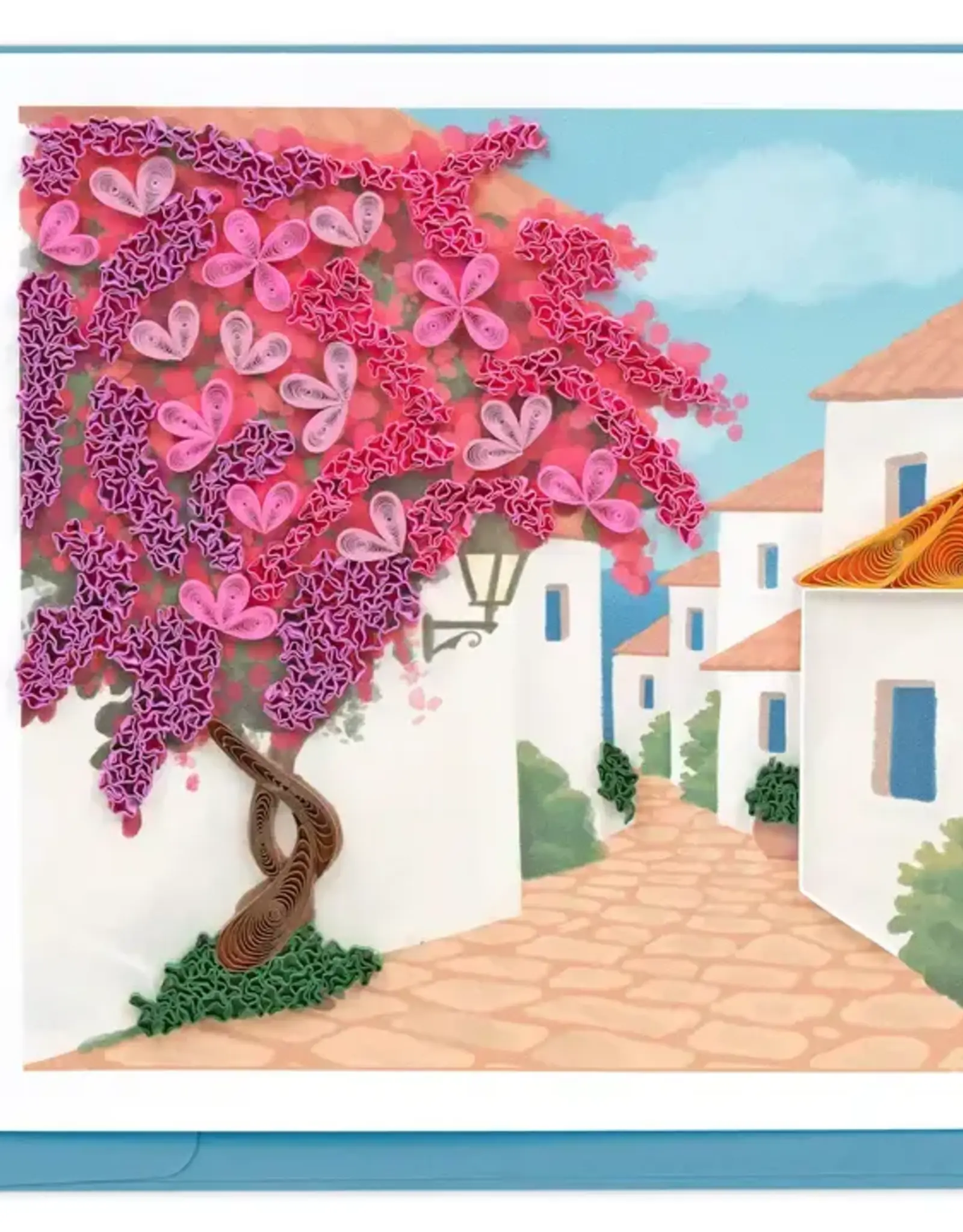 Quilling Card Quilled Bougainvillea Greeting Card