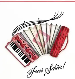 Quilling Card Quilled Celebrate Accordion (German) Greeting Card