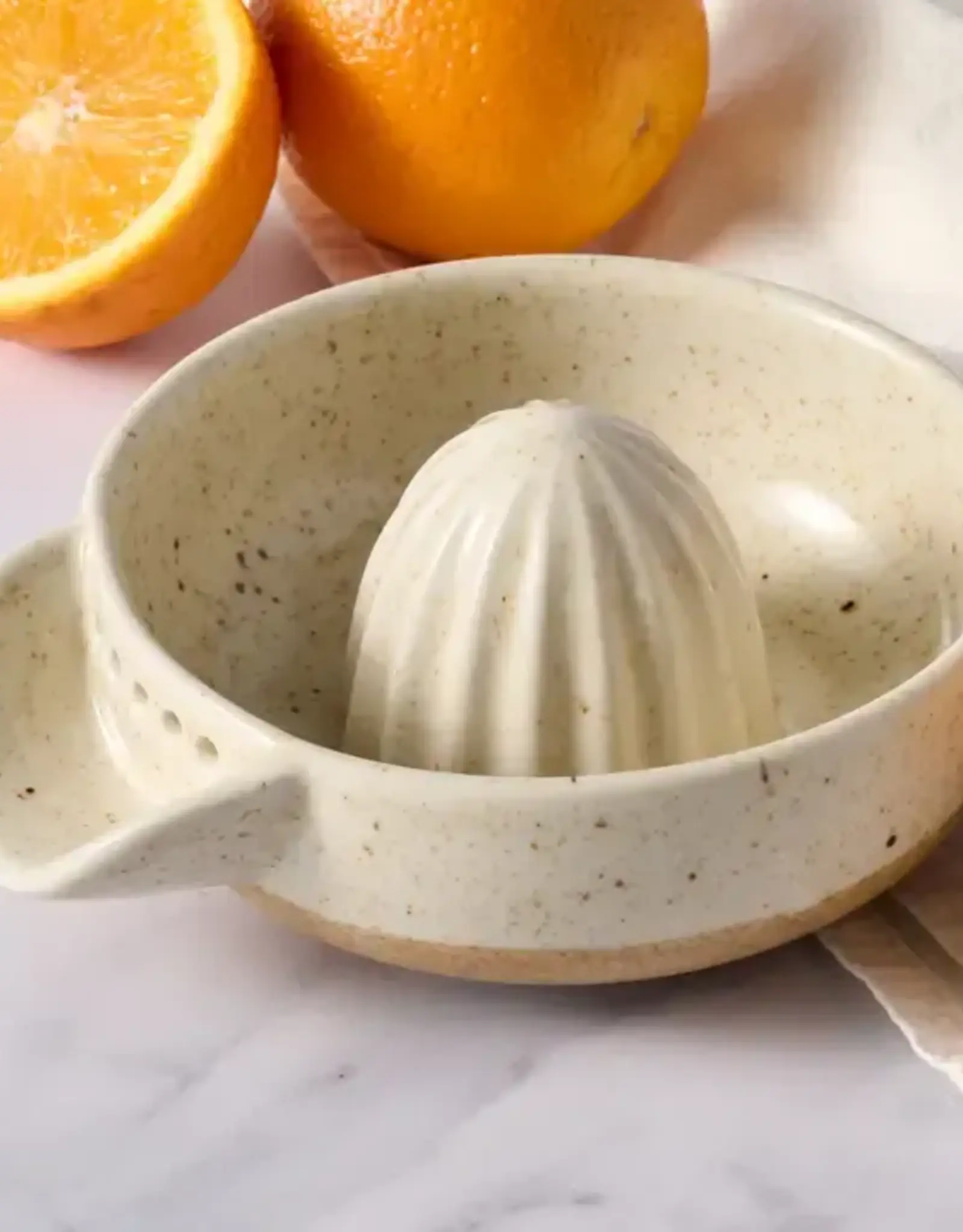Ten Thousand Villages Moi Ceramic Juicer