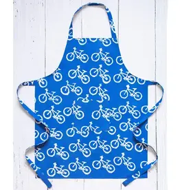 Global Mamas Apron Adult Blue Bikes