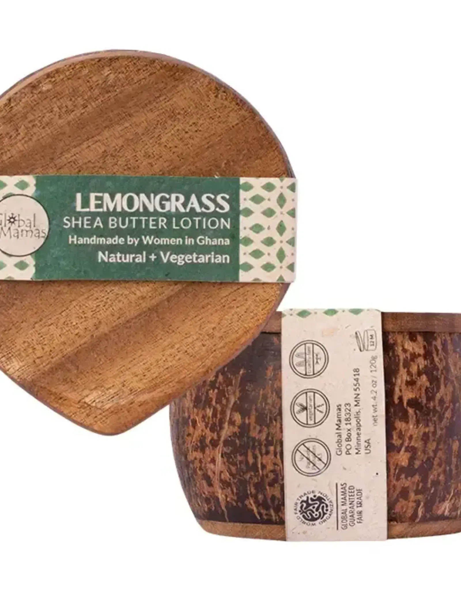 Global Mamas Shea Butter Lotion - Lemongrass