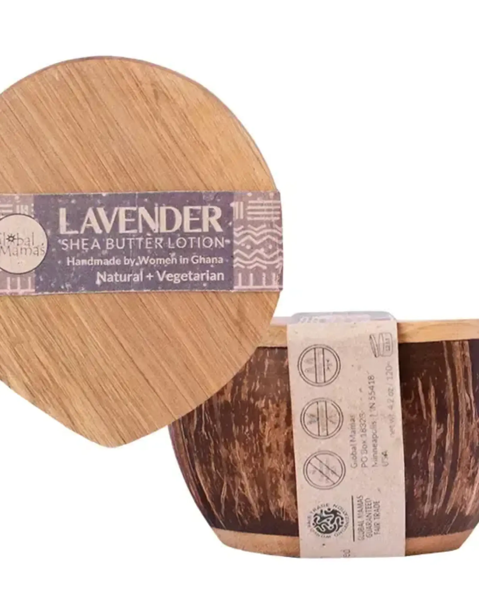 Global Mamas Shea Butter Lotion - Lavender