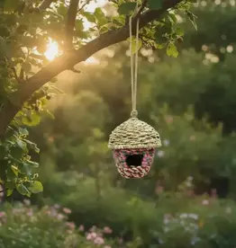 Mira Fair Trade Acorn Nest Box Birdhouse