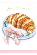Quilling Card Quilled Birthday Croissant (French) Greeting Card