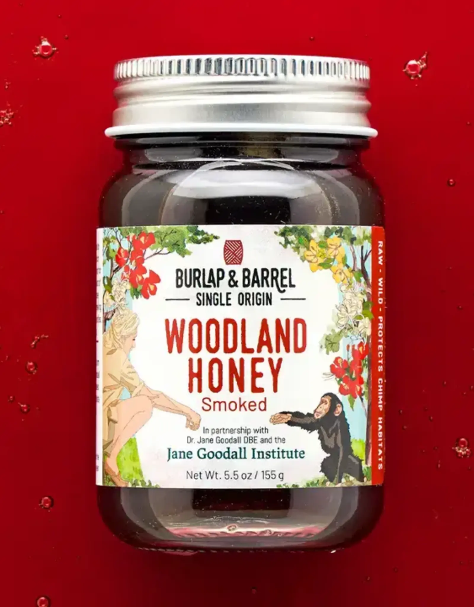 Burlap & Barrel Smoked Woodland Honey