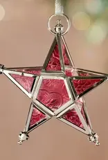 Ten Thousand Villages Starlight Candleholder Ornament - Red
