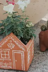 Matr Boomie Vasanta House Planter with Drainage - Terracotta