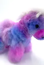 Blossom Inspirations Multicolor Unicorn Alpaca Fur Toy