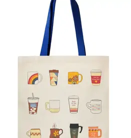 The Tote Project Coffee Lover Tote Bag - Blue