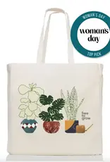 The Tote Project Free to Grow Houseplant Tote Bag - Beige