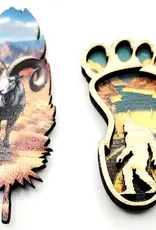 Pampeana 3D Wooden Magnets - Assorted