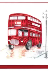 Quilling Card Quilled Red Double-Decker Greeting Card