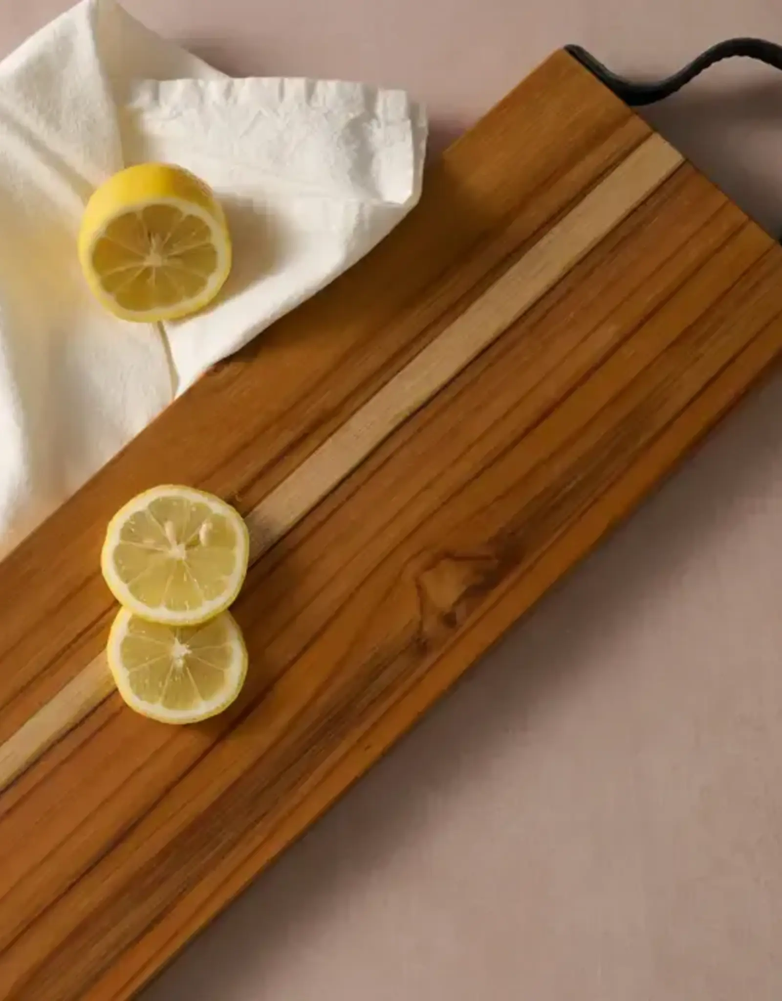 Ten Thousand Villages Fiesta Teak Cutting Board