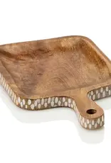 Serrv Mango Wood Mini Serving Tray