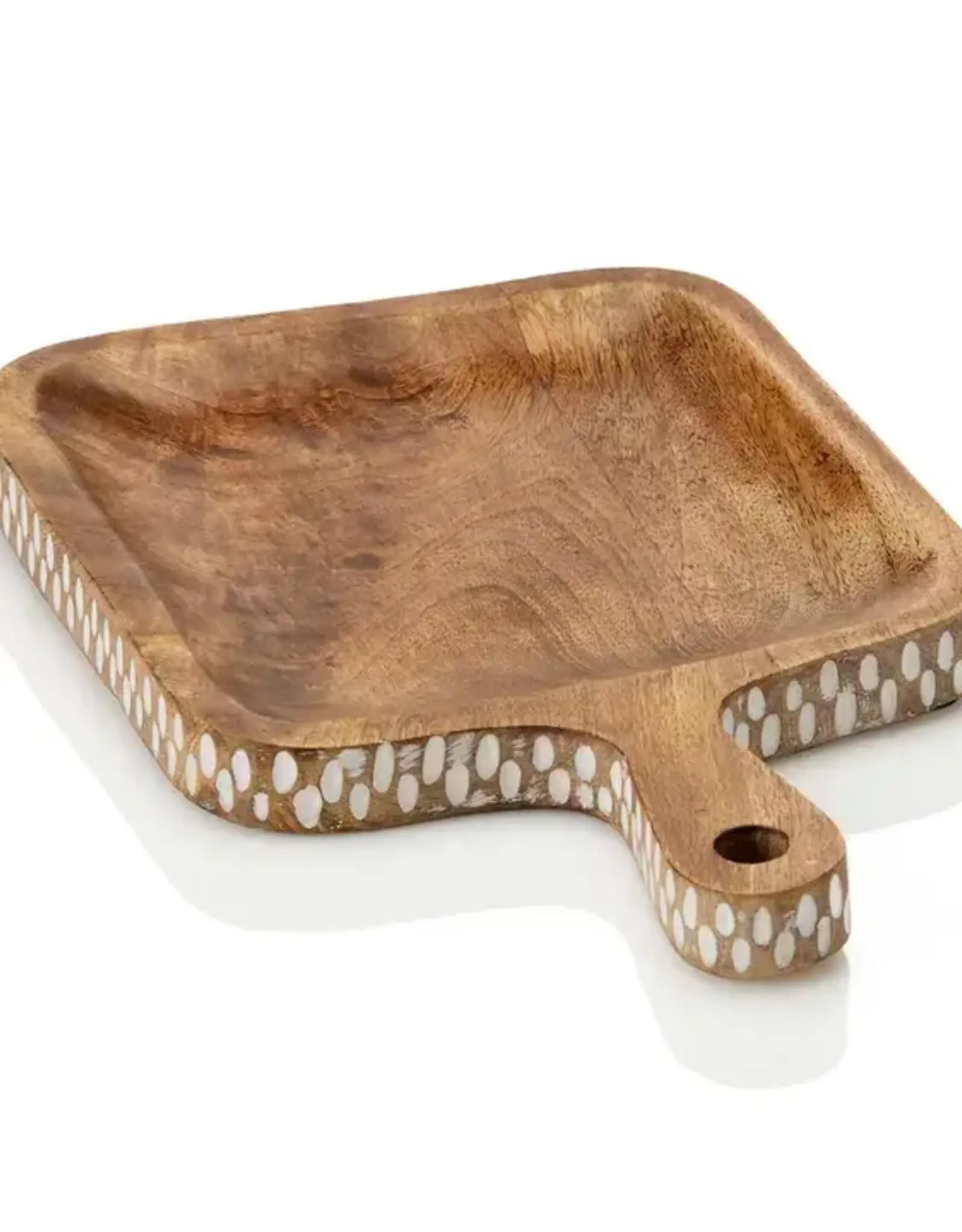 Serrv Mango Wood Mini Serving Tray
