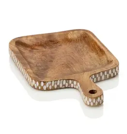 Serrv Mango Wood Mini Serving Tray