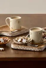 Serrv Mango Wood Mini Serving Tray