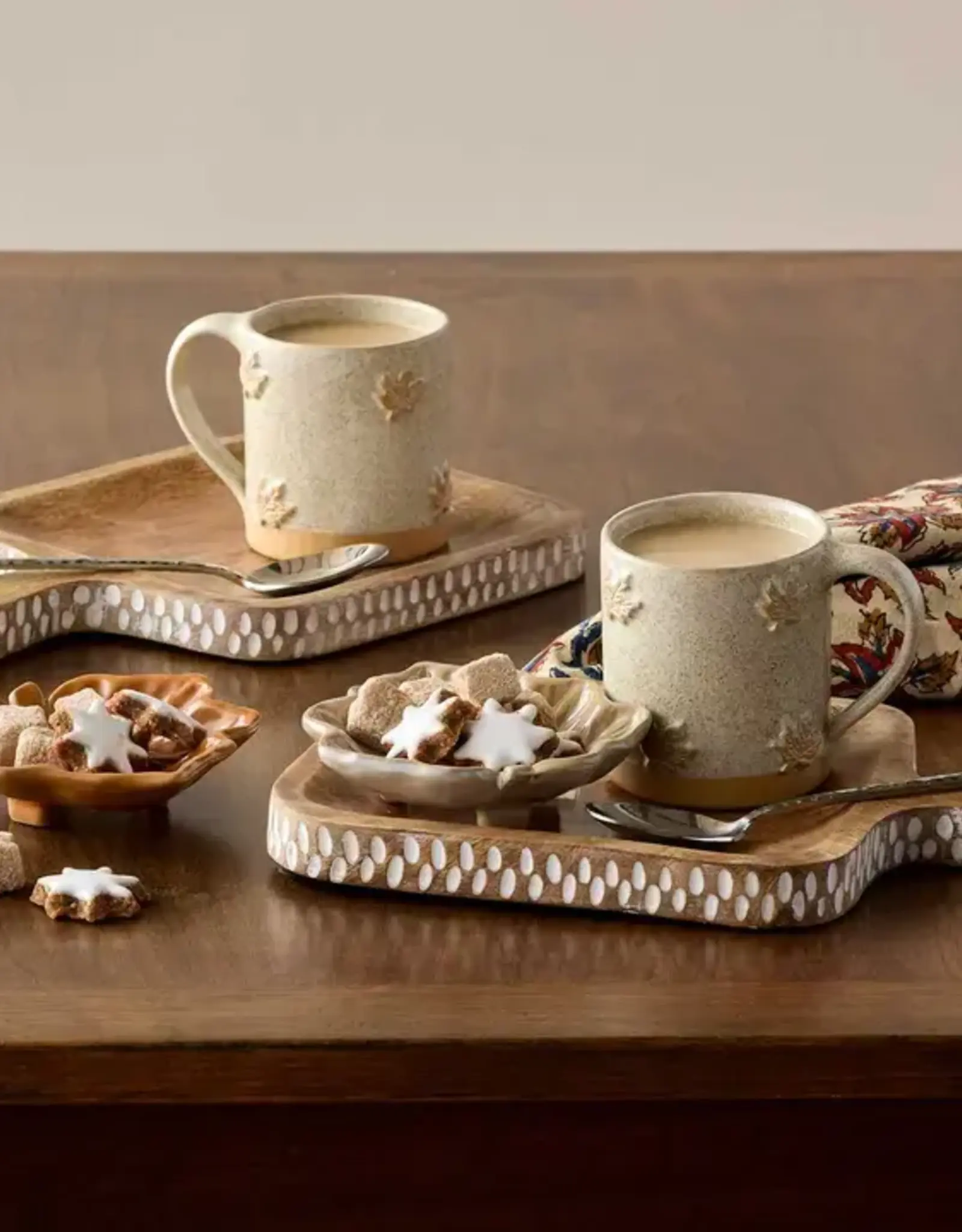 Serrv Mango Wood Mini Serving Tray