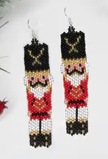 Lucia's Imports Nutcracker Earrings