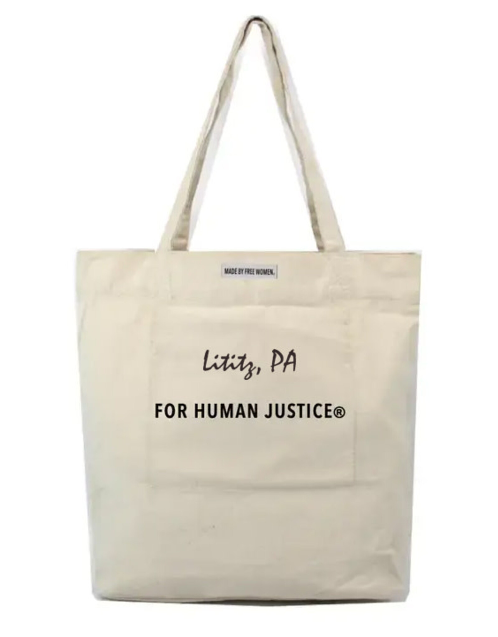 MADE FREE Market Tote - For Human Justice - Lititz, PA