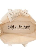 The Tote Project Protect. Love. Nurture. Tote Bag - Yellow handle