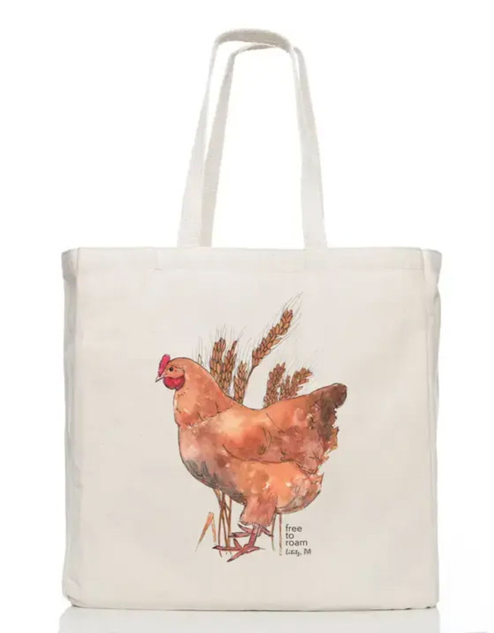 The Tote Project Free to Roam Chicken Tote Bag