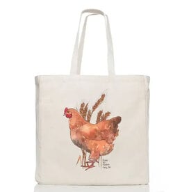 The Tote Project Free to Roam Chicken Tote Bag