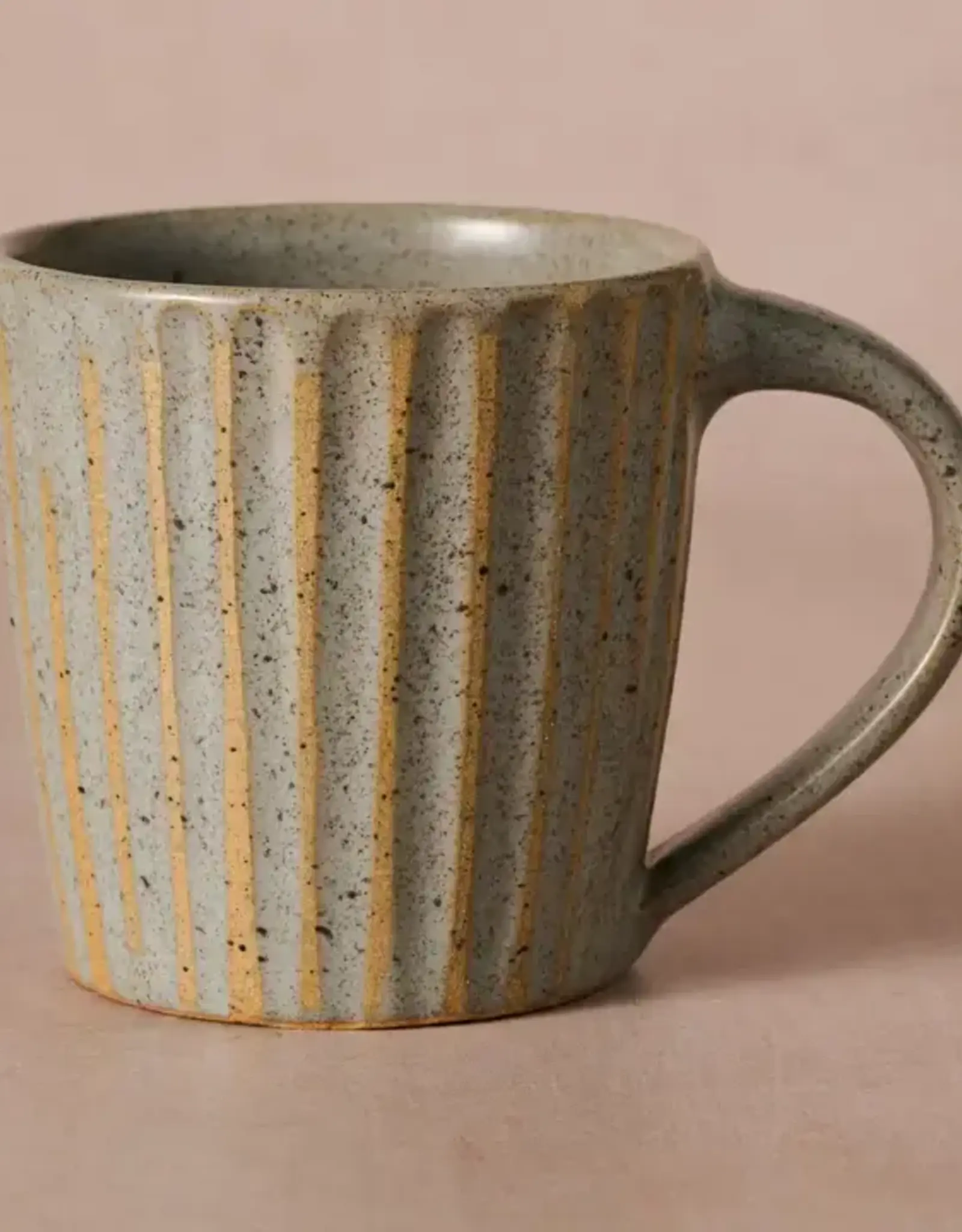 Ten Thousand Villages Sundara Fluted Mug