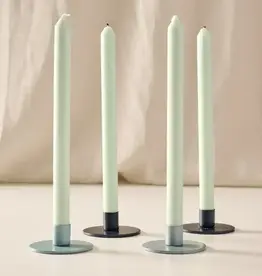 Ten Thousand Villages Anget Sage Palm Wax Taper Candles (Set of 4)