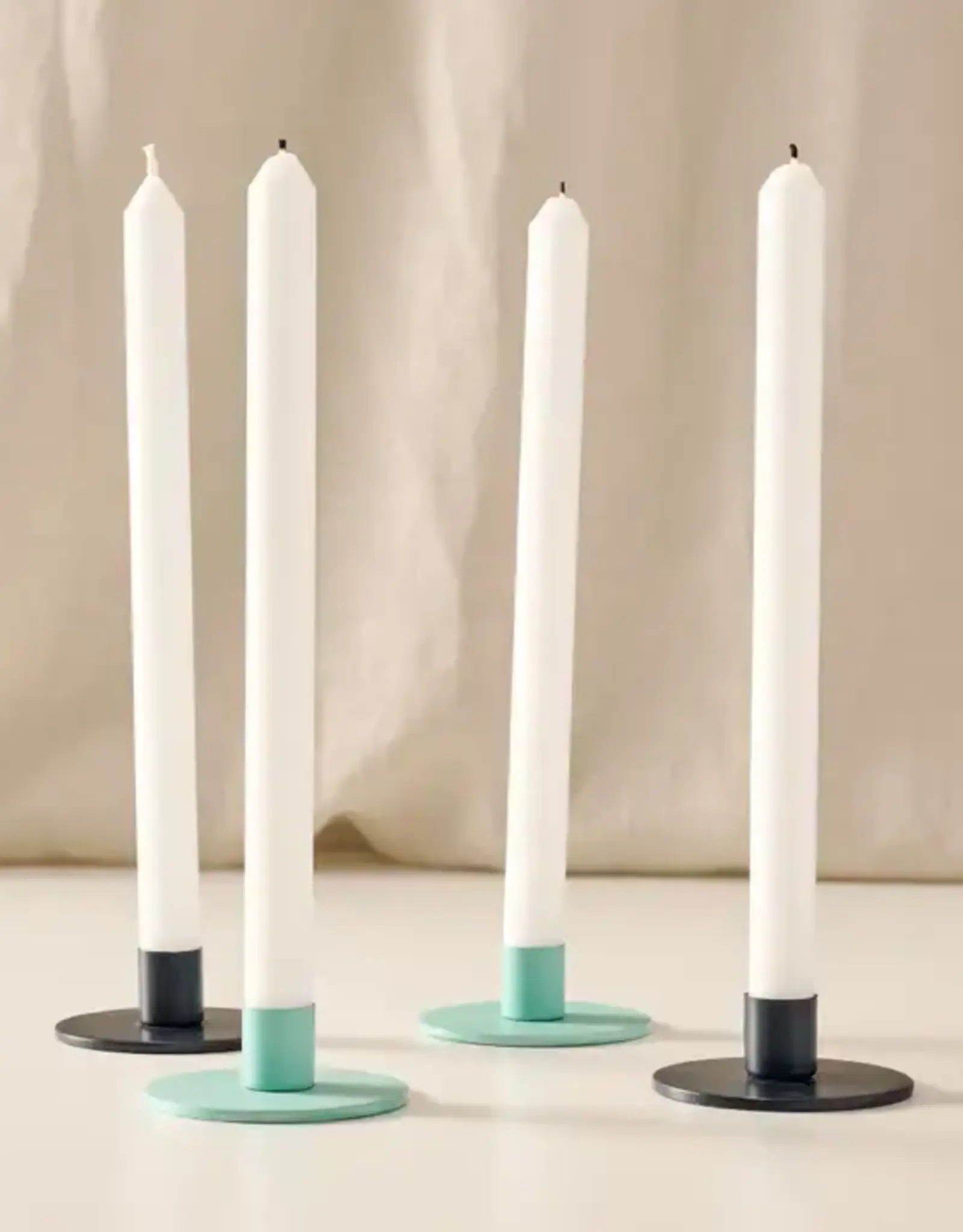 Ten Thousand Villages Anget Palm Wax Taper Candles (Set of 4)