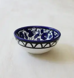 Venture Imports Blue Ceramic Bowl