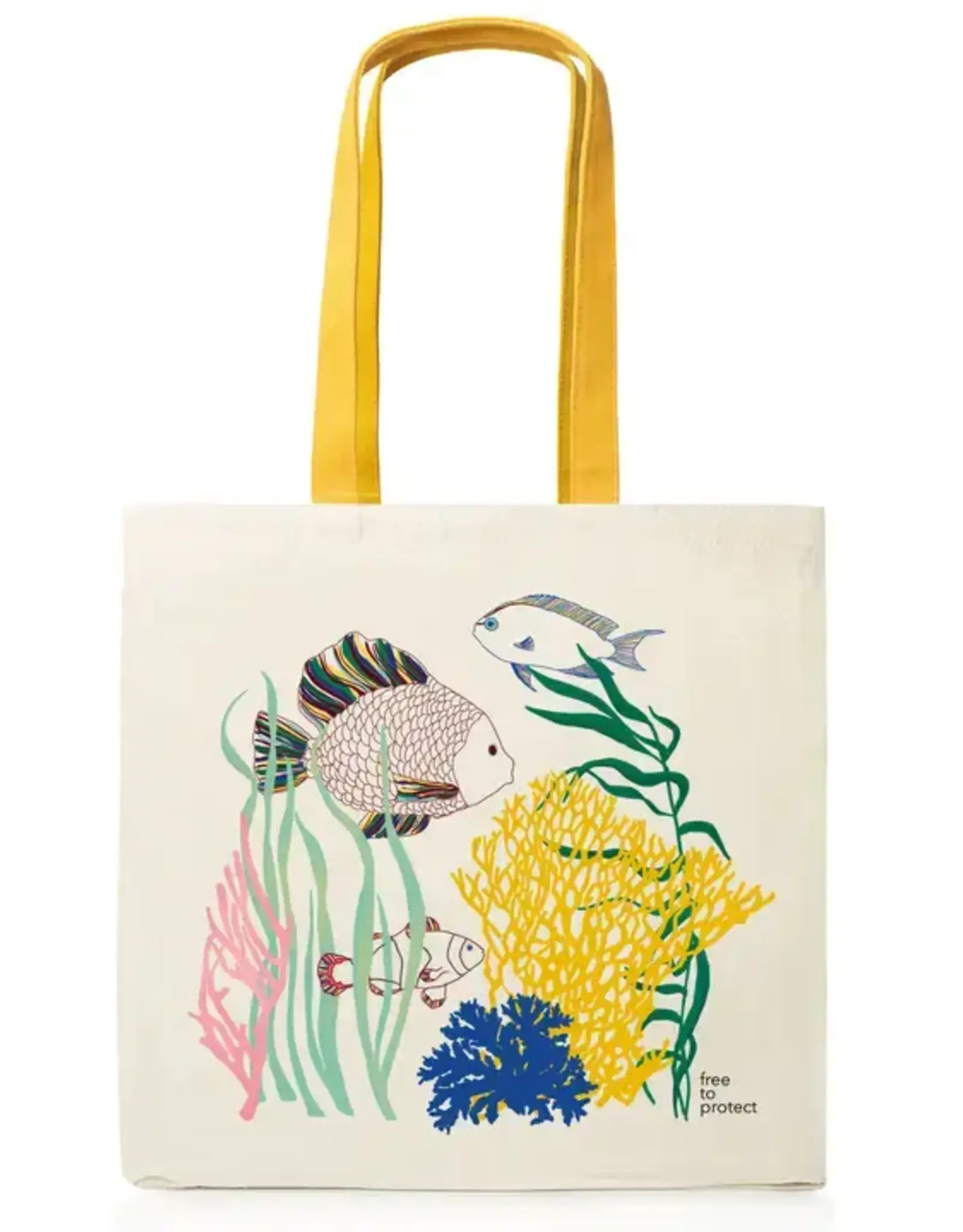 The Tote Project Free to Protect Tote Bag (Ocean Life)