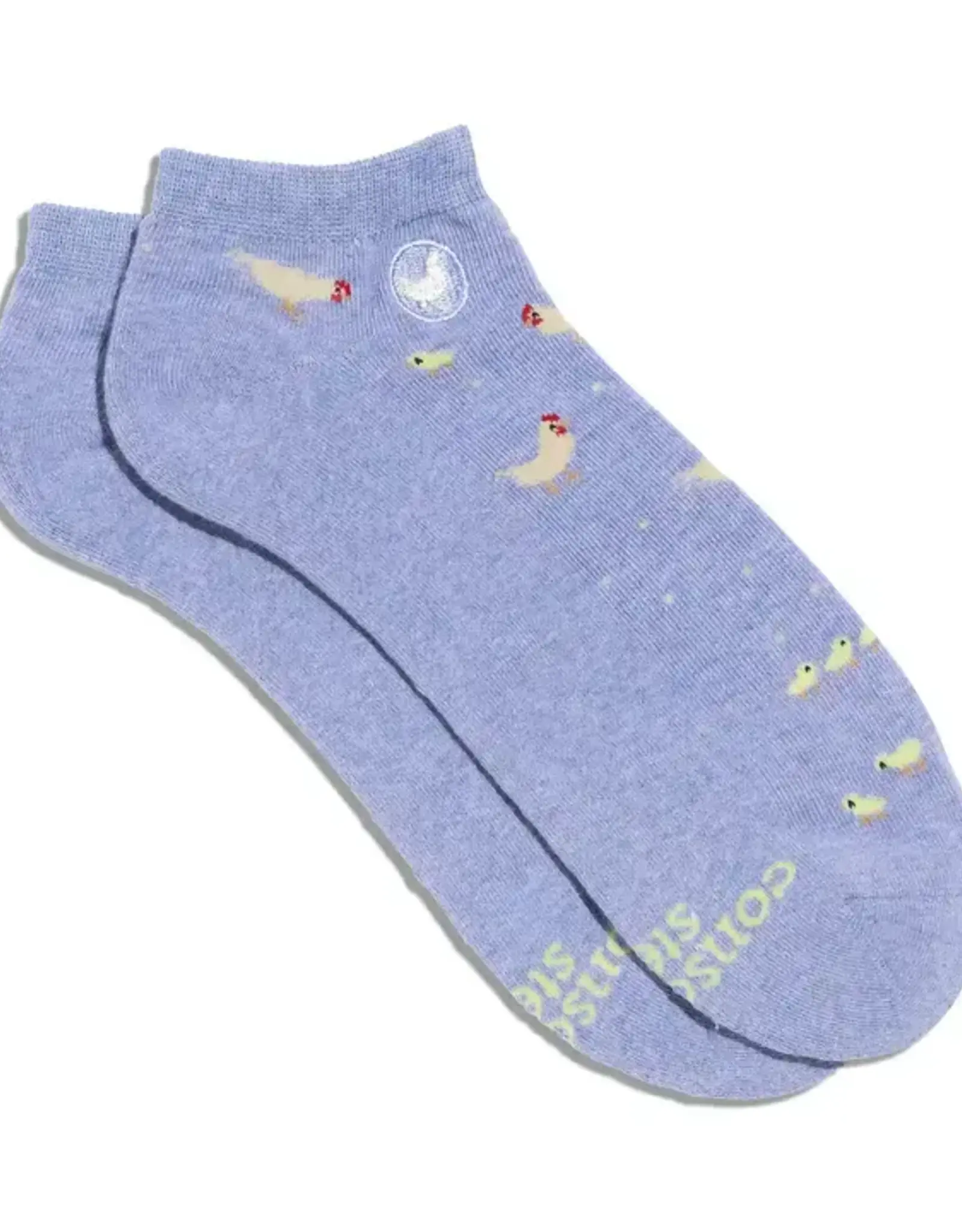 Conscious Step Ankle Socks that Save Chickens