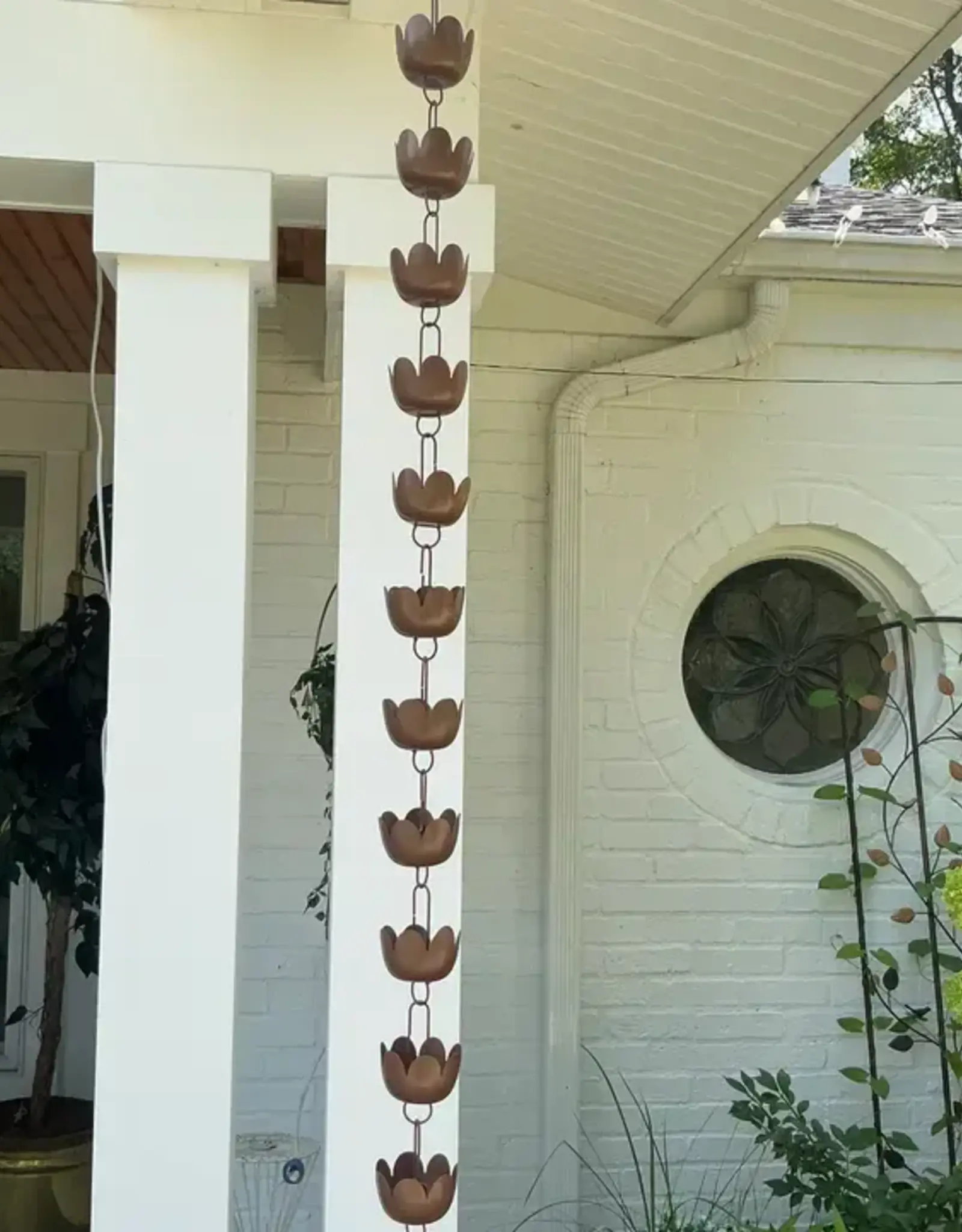 Mira Fair Trade Tulip Cup Rain Chain