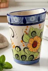 Upavim Crafts Floral Hummingbird Vase