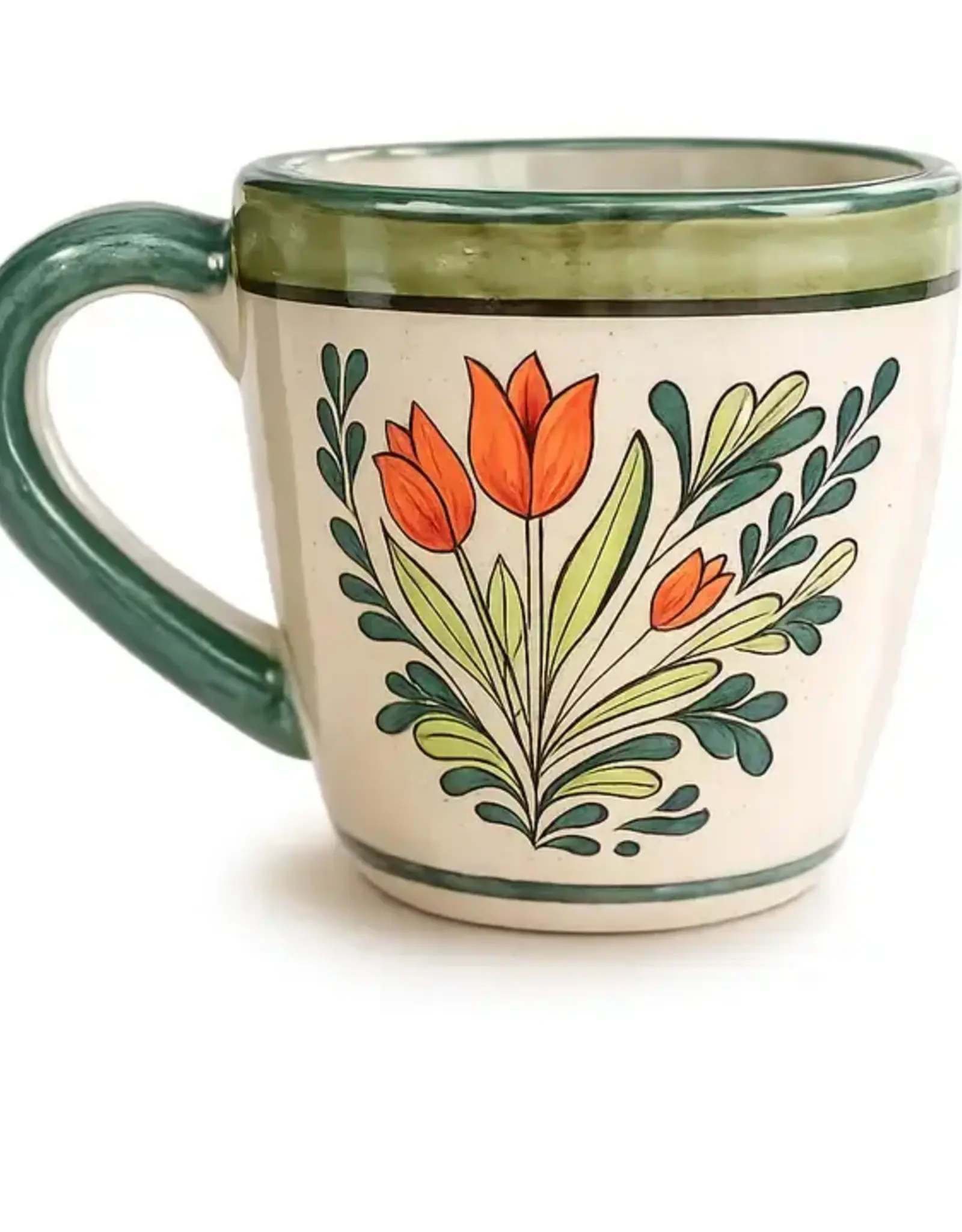 Upavim Crafts Ceramic Tulip Mug